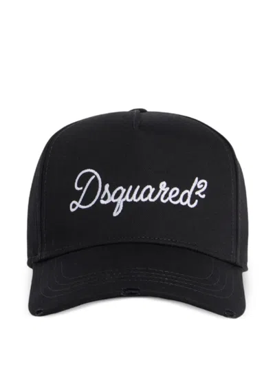 Dsquared2 Black Logo Baseball Hat