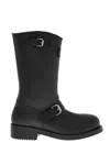 Dsquared2 Black Logo Boots In Black