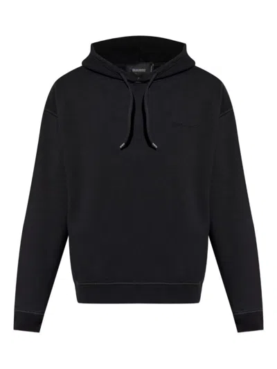 DSQUARED2 BLACK LOGO HOODIE