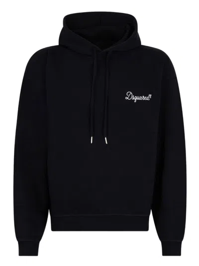 Dsquared2 Black Logo Hoodie