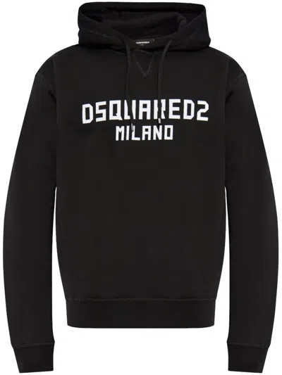 Dsquared2 Black Logo Hoodie