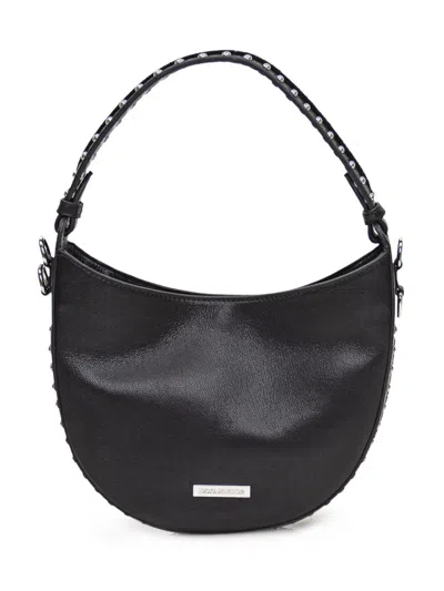 Dsquared2 Black Logo Medium Hobo