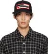 Dsquared2 Logo-patch Baseball Cap In Black