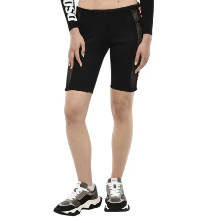 Dsquared2 Black Logo Shorts