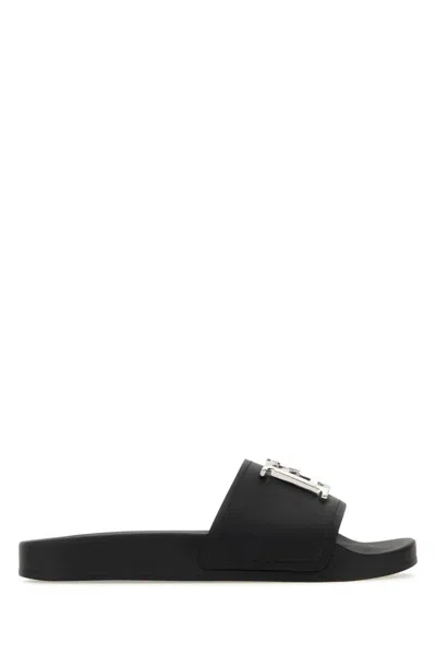 DSQUARED2 BLACK LOGO SLIDE