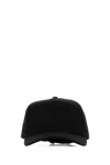 Dsquared2 Black Logo Solid Baseball Hat In Black
