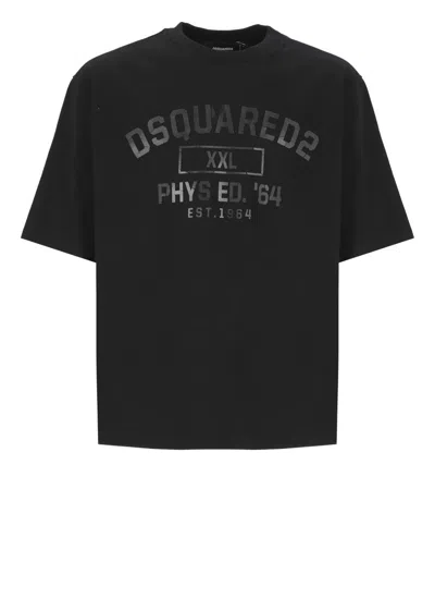 Dsquared2 Black Loose Fit Tee T-shirt