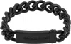 Dsquared2 Black Matte Chained2 Bracelet In Black