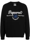 DSQUARED2 BLACK MEN'S FW23 SWEATSHIRT