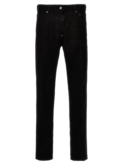 Dsquared2 Black Mid Rise Jeans