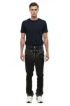Dsquared2 Black Mid Rise Jeans In Black