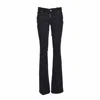 Dsquared2 Black Mid-rise Twiggy Flare Jeans