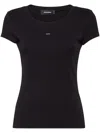 Dsquared2 Black Mini Fit Maple Leaf T-shirt