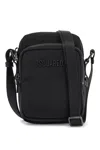 Dsquared2 Dsquared Men Black Canvas Urban Crossbody Bag In Black