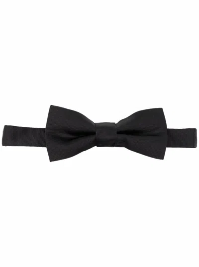 DSQUARED2 BLACK MONOCHROME PAPILLON BOWTIE