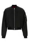 Dsquared2 Dsquared Black Nylon Bomber Jacket In Black