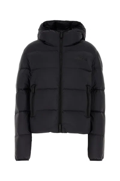 DSQUARED2 BLACK NYLON DOWN JACKET