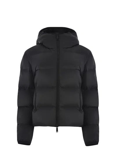 DSQUARED2 BLACK NYLON DOWN JACKET