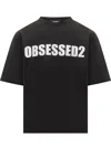 Dsquared2 Logo-print T-shirt In Black