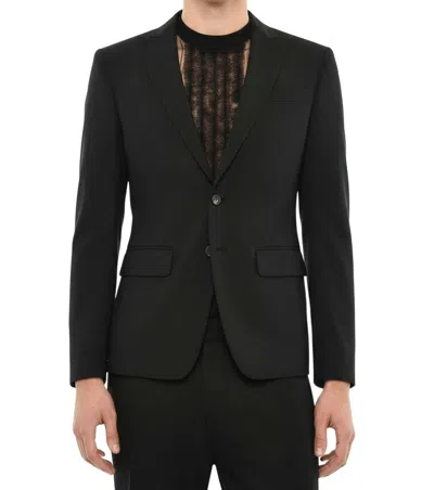 Dsquared2 Black Peaked Lapel Blazer