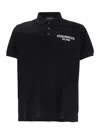 Dsquared2 Black Polo Shirt With Embroidered Logo On The Front