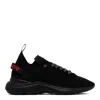 Dsquared2 Black Polyester Sneakers In Black