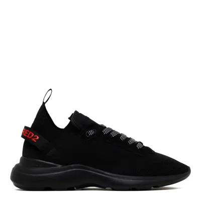 Dsquared2 Black Polyester Sneakers