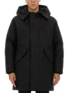 Dsquared2 Black Polyester Trenches And Coats In Black