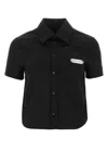 Dsquared2 Dsquared Black Poplin Shirt In Black