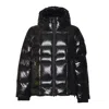 Dsquared2 Black Puffer Jacket With Quilted Design In Black