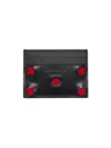 Dsquared2 枫叶信用卡夹 In Black+red
