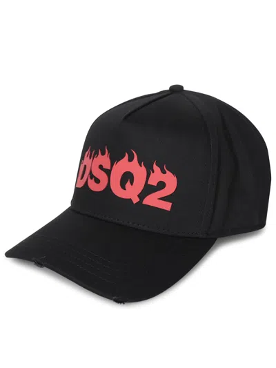 Dsquared2 Black Red Baseball Cap