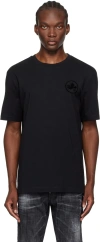 Dsquared2 Regular Fit Black T-shirt In 900 Black
