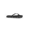Dsquared2 Round-headed Flip-flops In Black