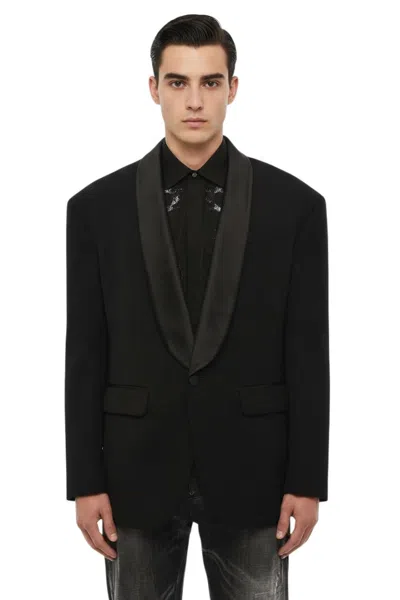 Dsquared2 Black Shawl Lapel Blazer