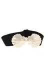 Dsquared2 Shell-shaped Belt In Black
