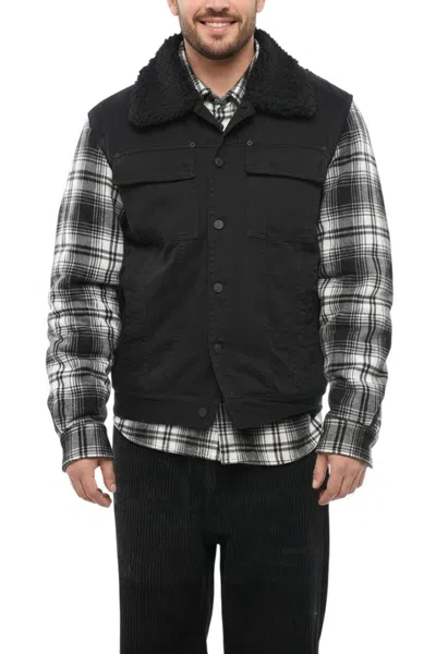 Dsquared2 Black Shirt Collar Jacket In Metallic
