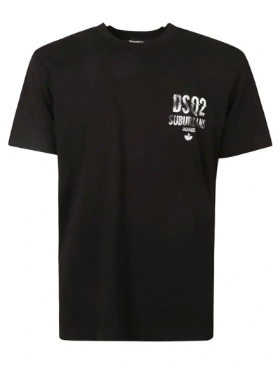Dsquared2 Black Short Sleeves T-shirt