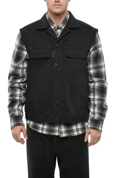Dsquared2 Black Slim Sleeveless Jacket