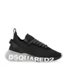 DSQUARED2 DSQUARED2  BLACK SNEAKER WITH LOGO