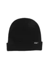 Dsquared2 Black Solid Beanie Cap In Black
