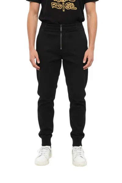 Dsquared2 Black Solid Cargo Trousers