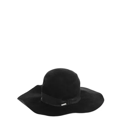 Dsquared2 Black Solid Summer Hat