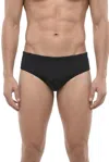 Dsquared2 Black Solid Swim Brief In Black