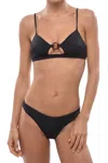 Dsquared2 Black Solid Swimwear In Black