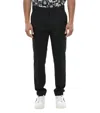Dsquared2 Black Straight Flat Front Pants In Black