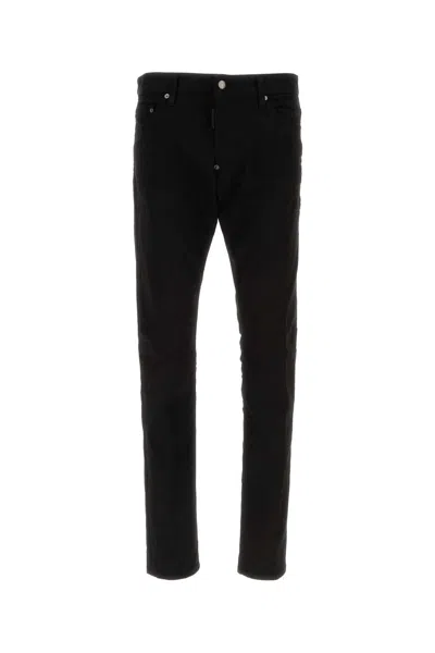 Dsquared2 Black Stretch Denim Cool Guy Jeans
