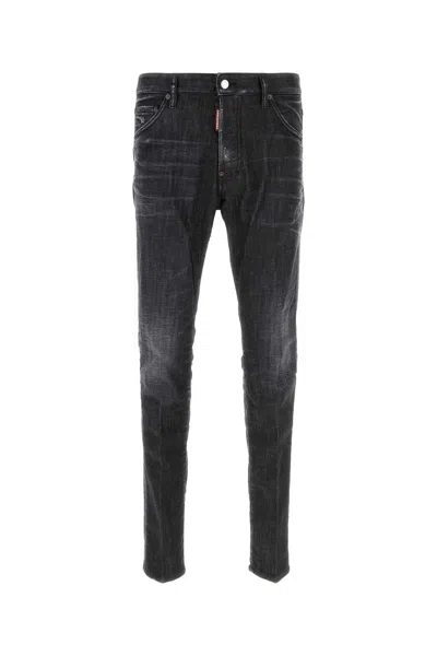 Dsquared2 Black Stretch Denim Cool Guy Jeans