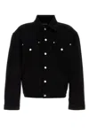 Dsquared2 Dsquared Men Black Stretch Denim Jacket