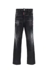 Dsquared2 Dsquared Black Stretch Denim Skater Jeans